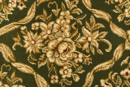 Legacy Traditional Green Classic Medium Pile Rug