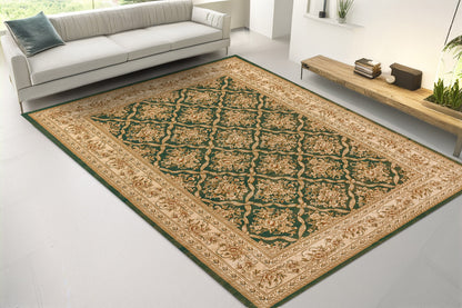 Legacy Traditional Green Classic Medium Pile Rug