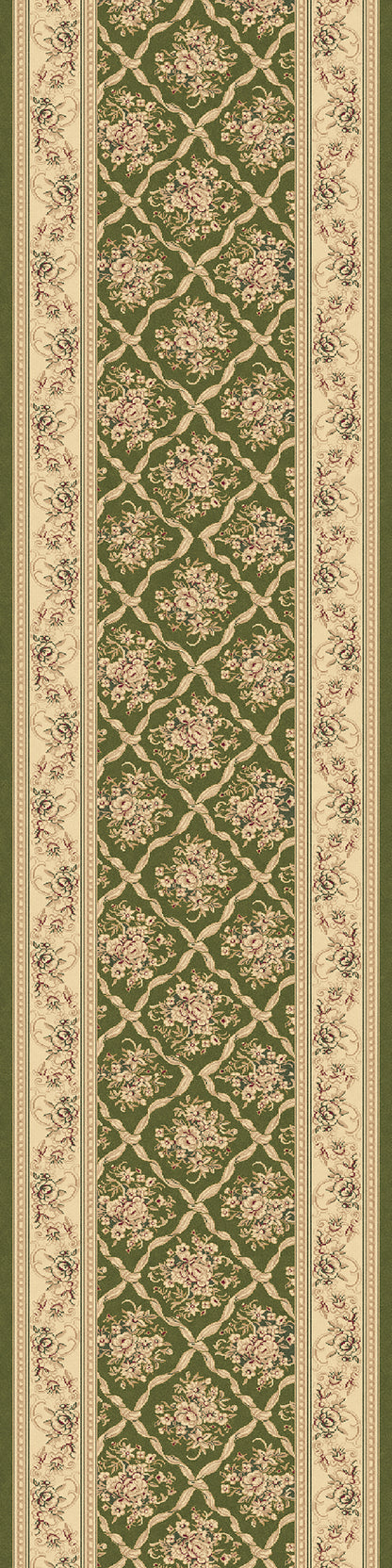 Legacy Traditional Green Classic Medium Pile Rug