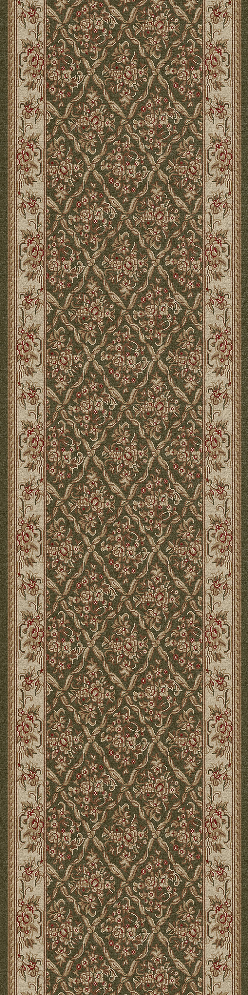 Legacy Traditional Green Classic Medium Pile Rug