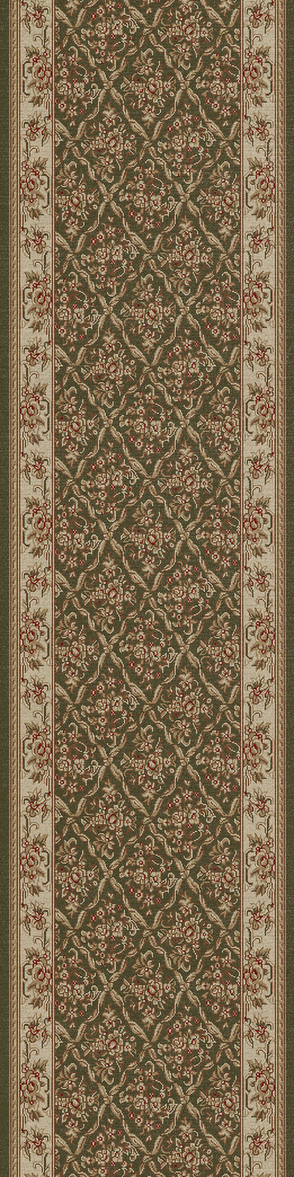 Legacy Traditional Green Classic Medium Pile Rug