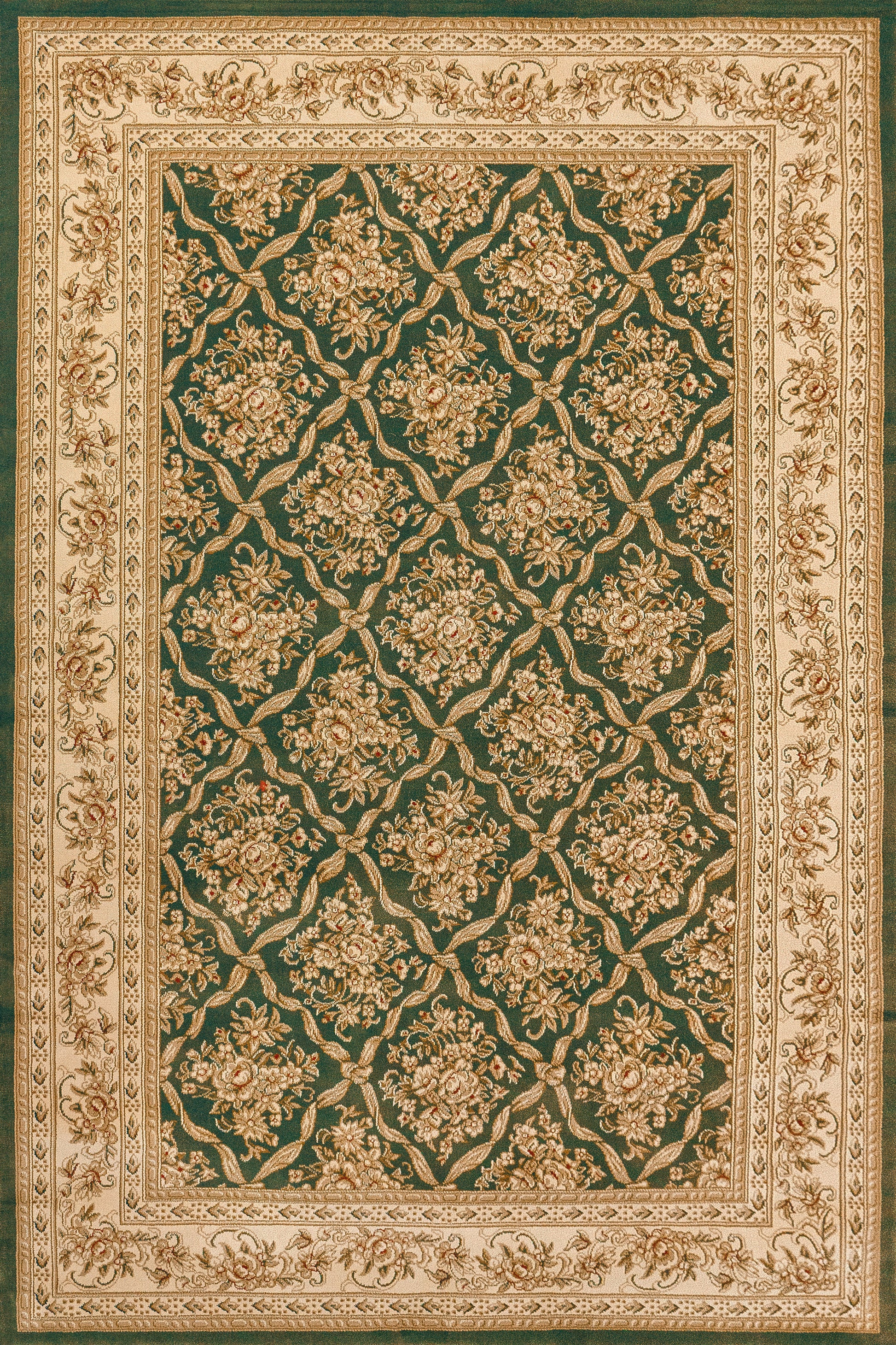 Legacy Traditional Green Classic Medium Pile Rug