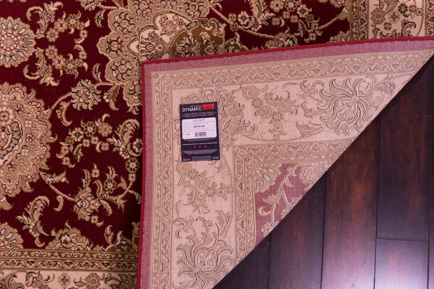 Legacy Traditional Red Classic Medium Pile Rug