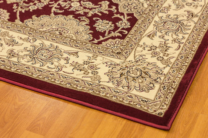 Legacy Traditional Red Classic Medium Pile Rug