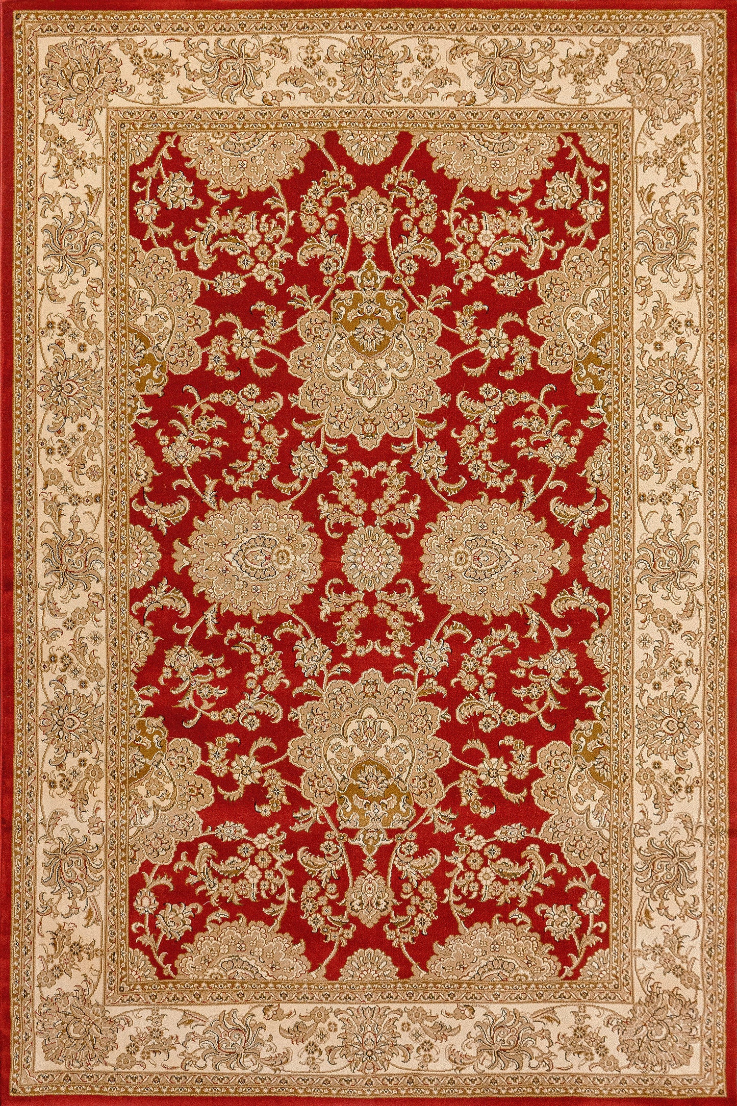 Legacy Traditional Red Classic Medium Pile Rug