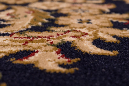 Legacy Traditional Navy Classic Medium Pile Rug