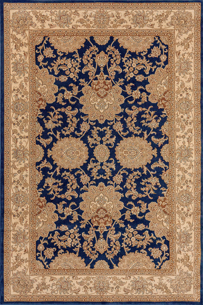 Legacy Traditional Navy Classic Medium Pile Rug