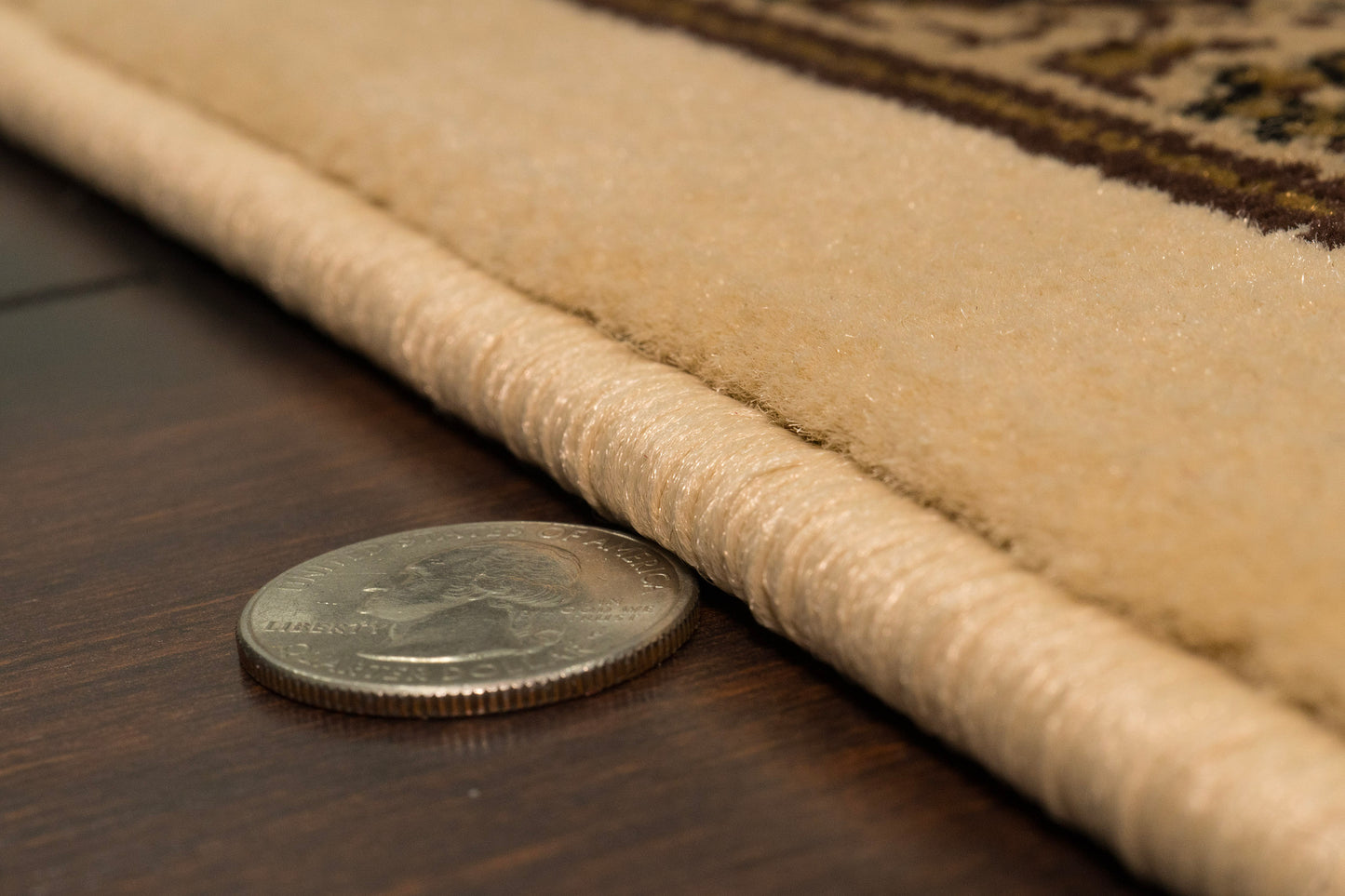 Legacy Traditional Cream/Brown Classic Medium Pile Rug