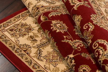 Legacy Traditional Red Classic Medium Pile Rug