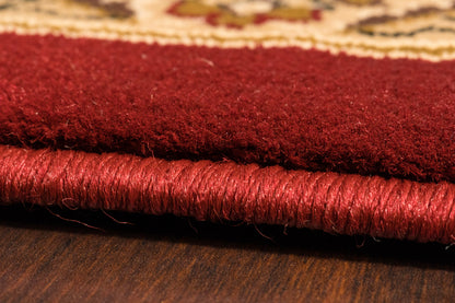 Legacy Traditional Red Classic Medium Pile Rug