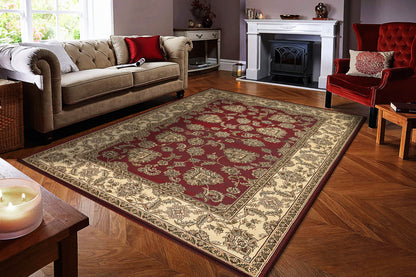 Legacy Traditional Red Classic Medium Pile Rug