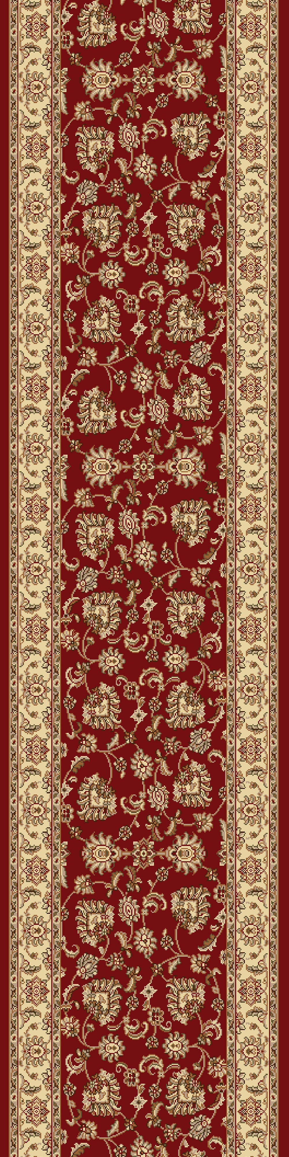 Legacy Traditional Red Classic Medium Pile Rug