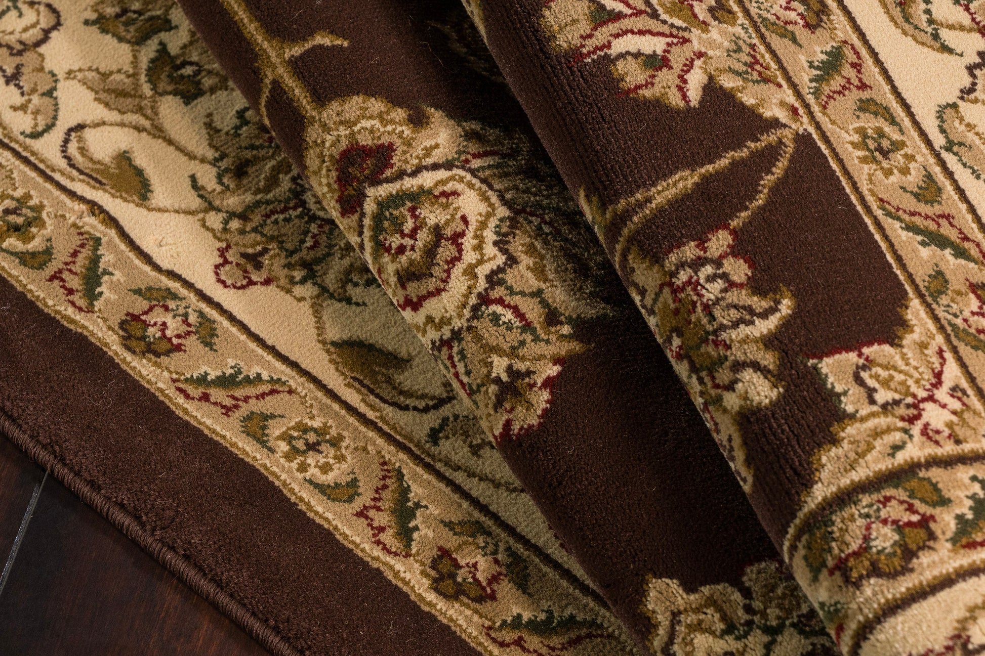Legacy Traditional Brown Classic Medium Pile Rug