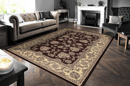 Legacy Traditional Brown Classic Medium Pile Rug