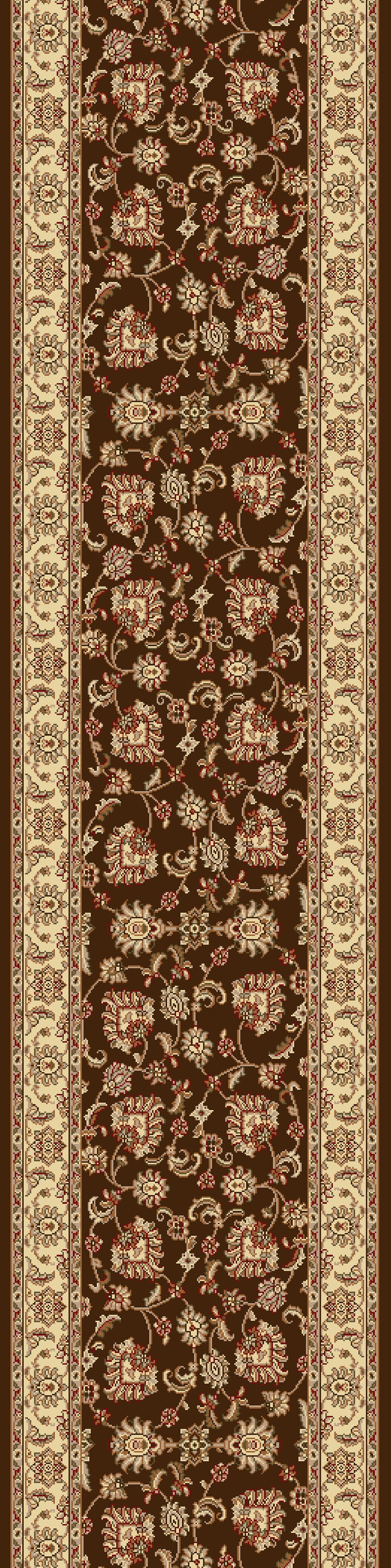 Legacy Traditional Brown Classic Medium Pile Rug
