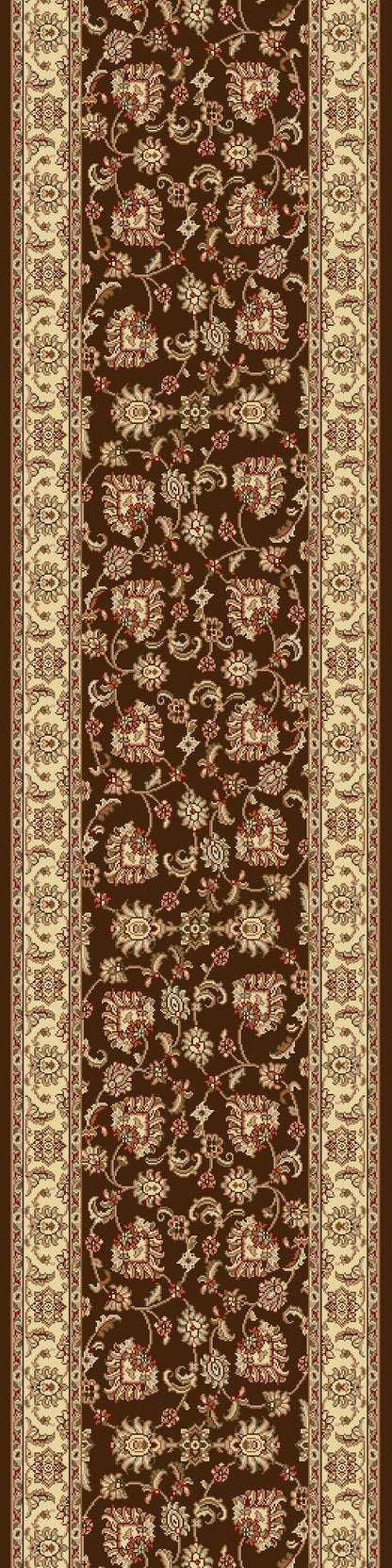 Legacy Traditional Brown Classic Medium Pile Rug