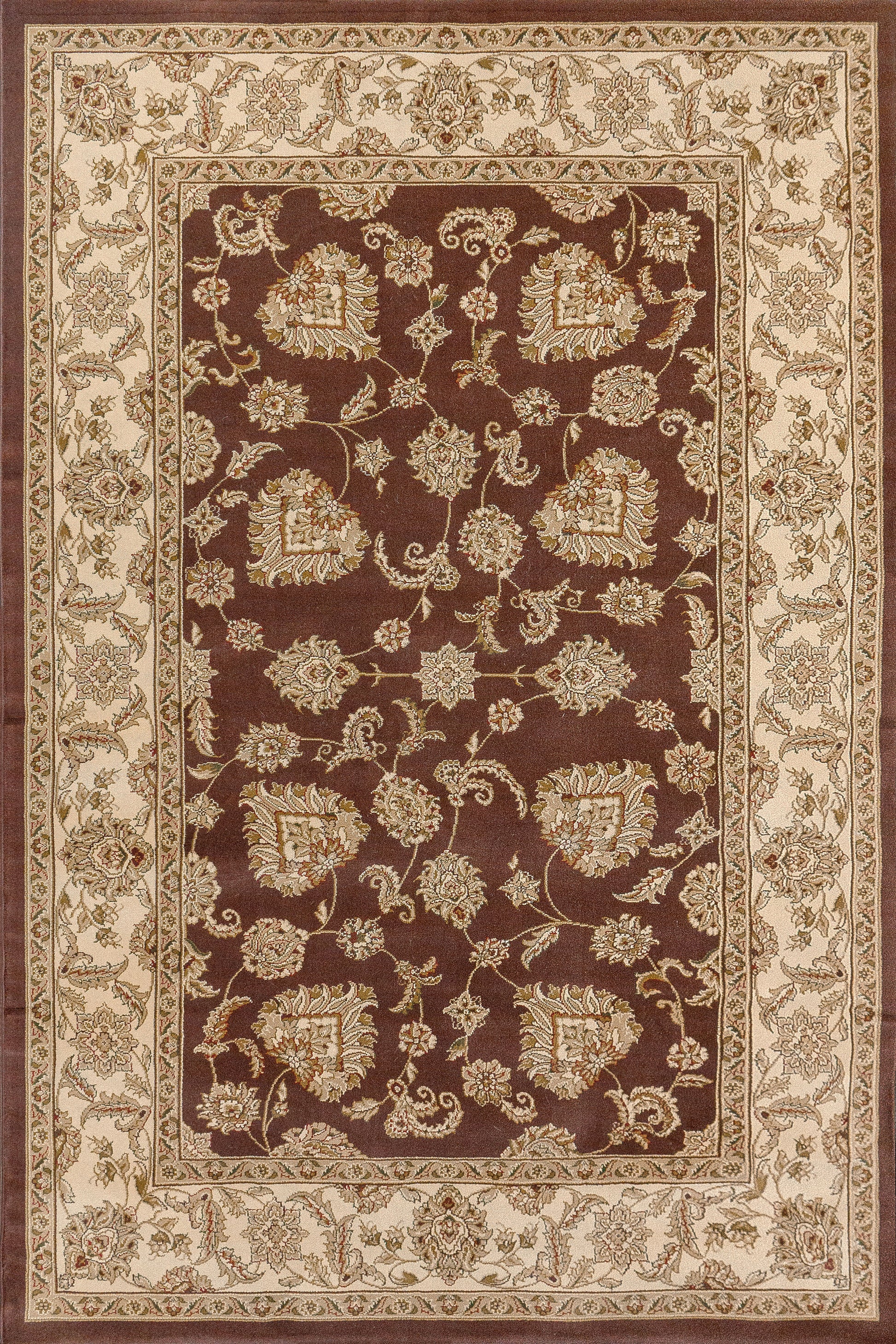 Legacy Traditional Brown Classic Medium Pile Rug