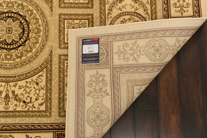 Legacy Traditional Ivory Classic Medium Pile Rug