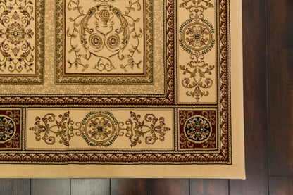 Legacy Traditional Ivory Classic Medium Pile Rug