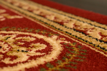 Legacy Traditional Red Classic Medium Pile Rug