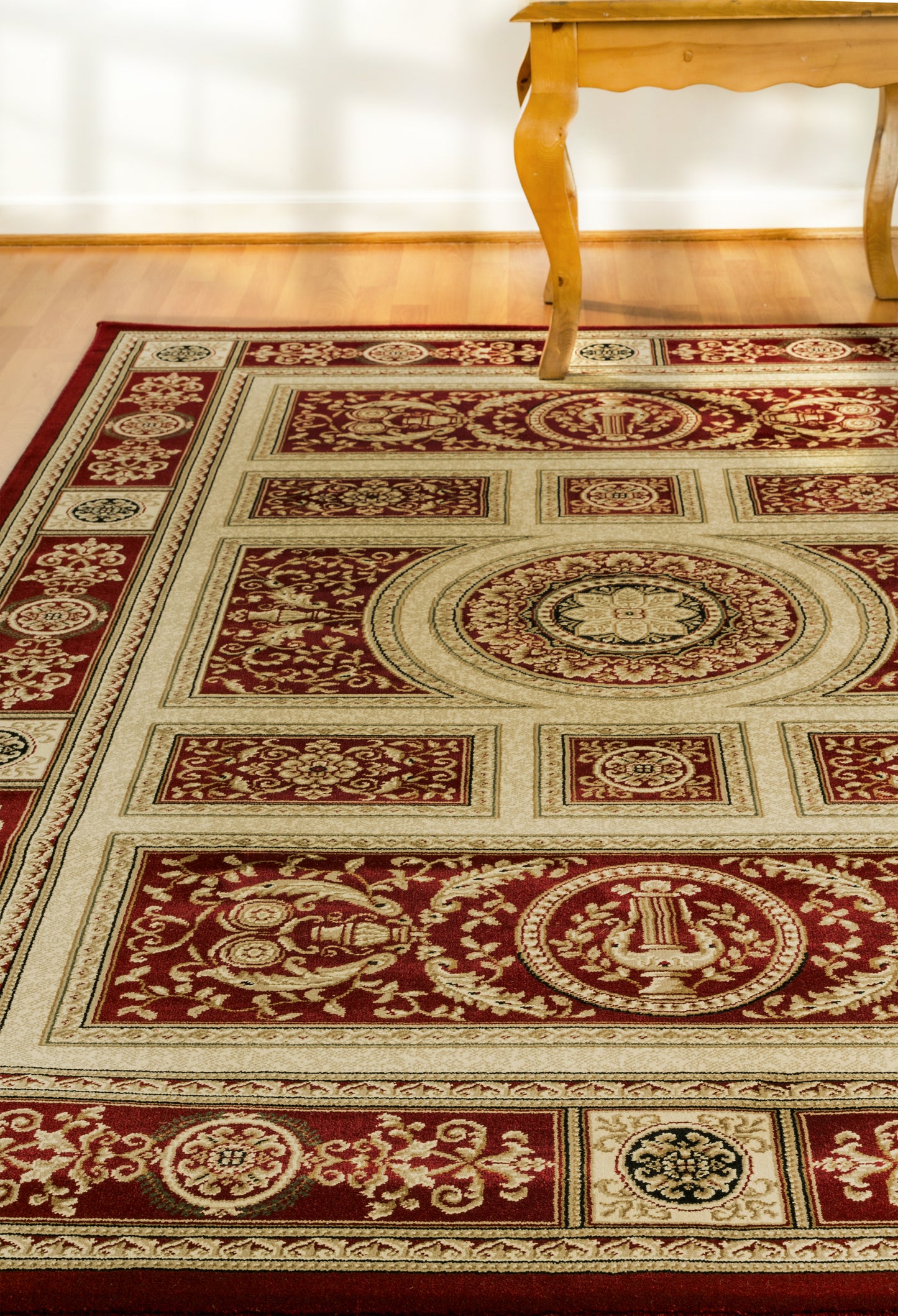 Legacy Traditional Red Classic Medium Pile Rug