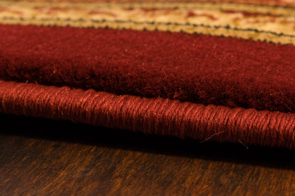 Legacy Traditional Red Classic Medium Pile Rug