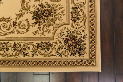 Legacy Traditional Ivory Classic Medium Pile Rug