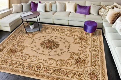 Legacy Traditional Ivory Classic Medium Pile Rug