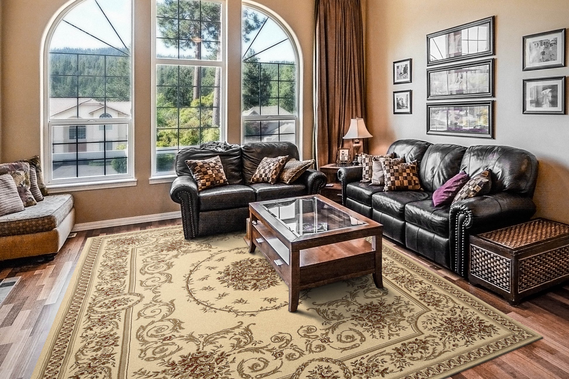 Legacy Traditional Ivory Classic Medium Pile Rug
