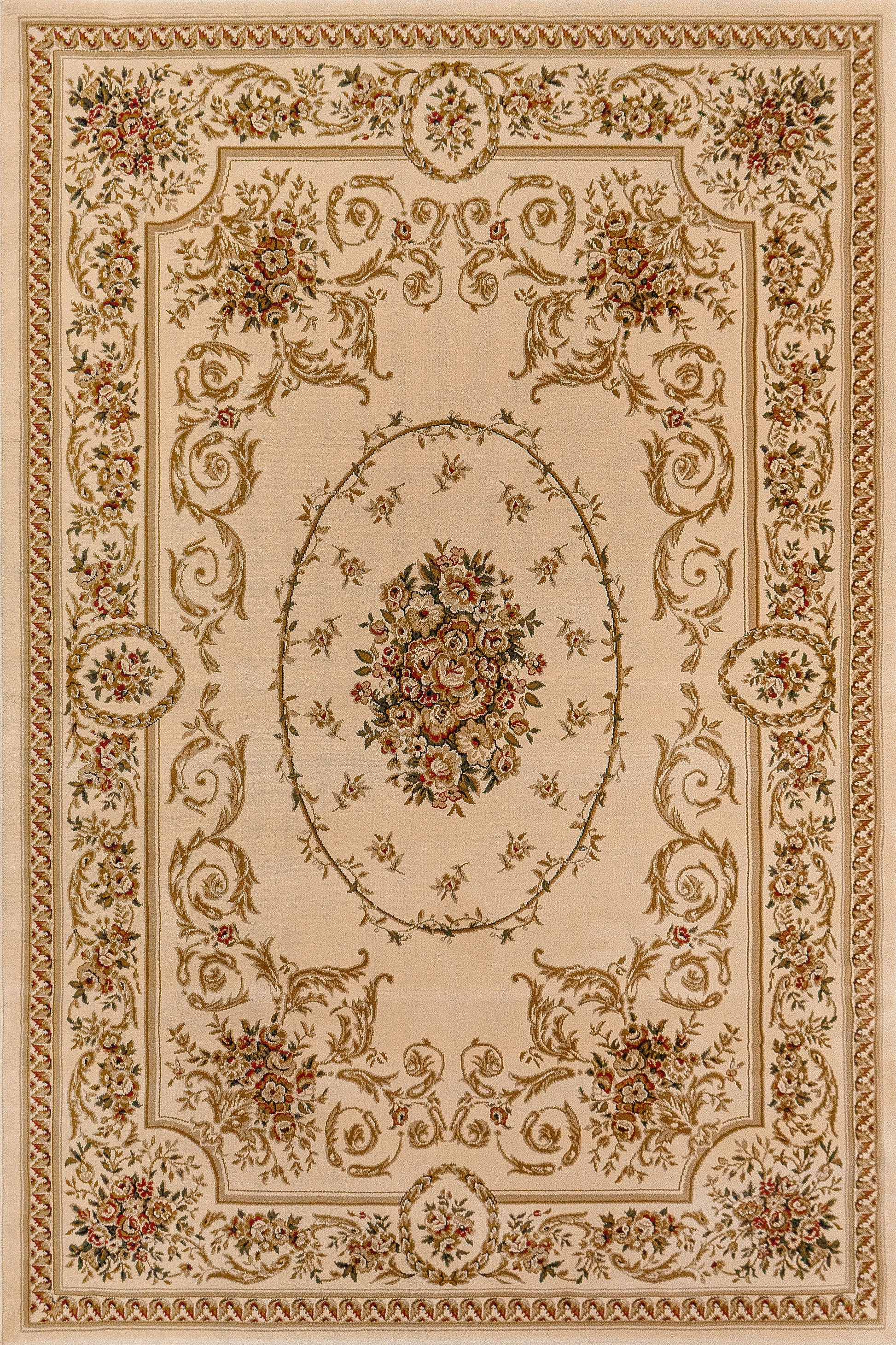 Legacy Traditional Ivory Classic Medium Pile Rug