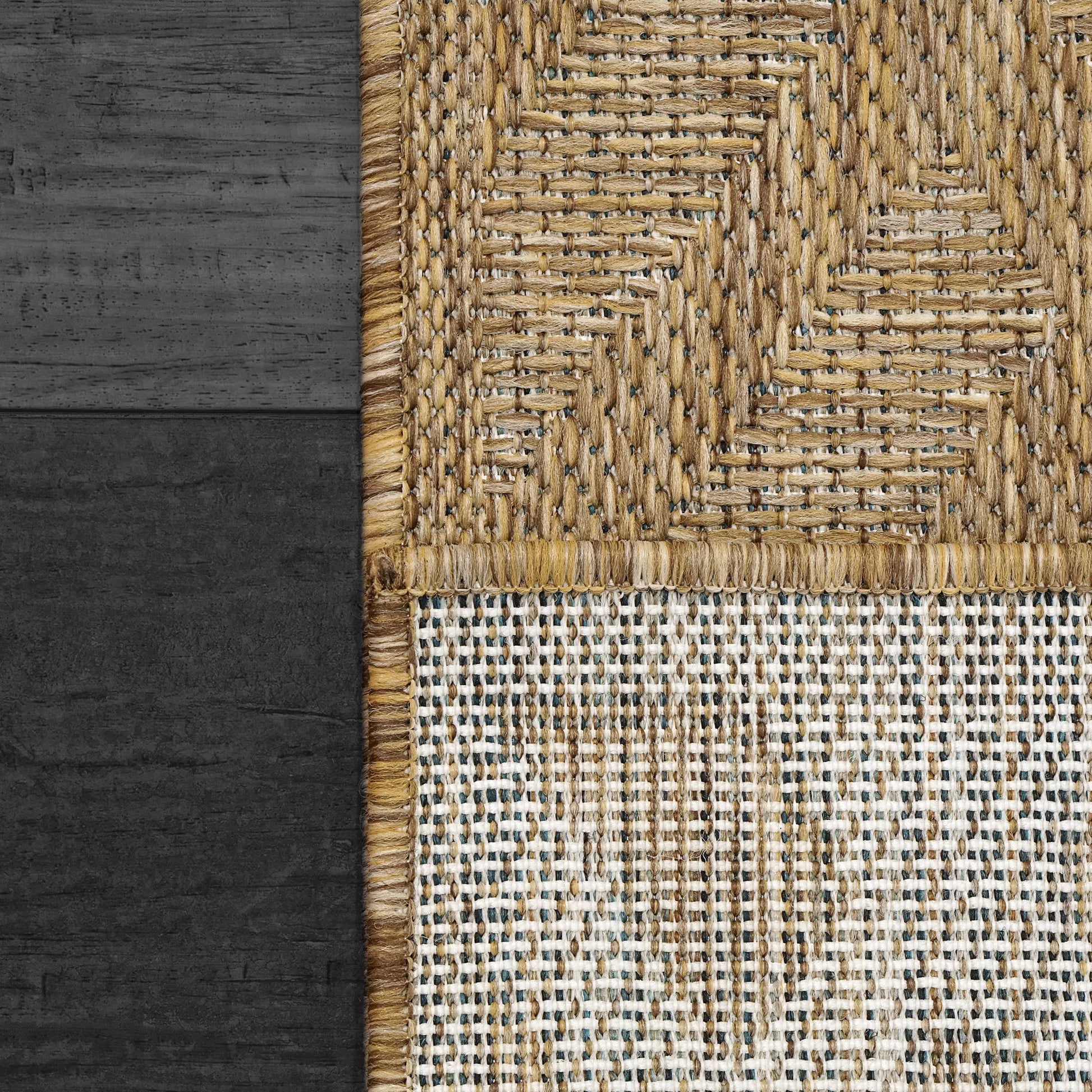 Melissa Modern Beige Geometric Medium Pile Rug