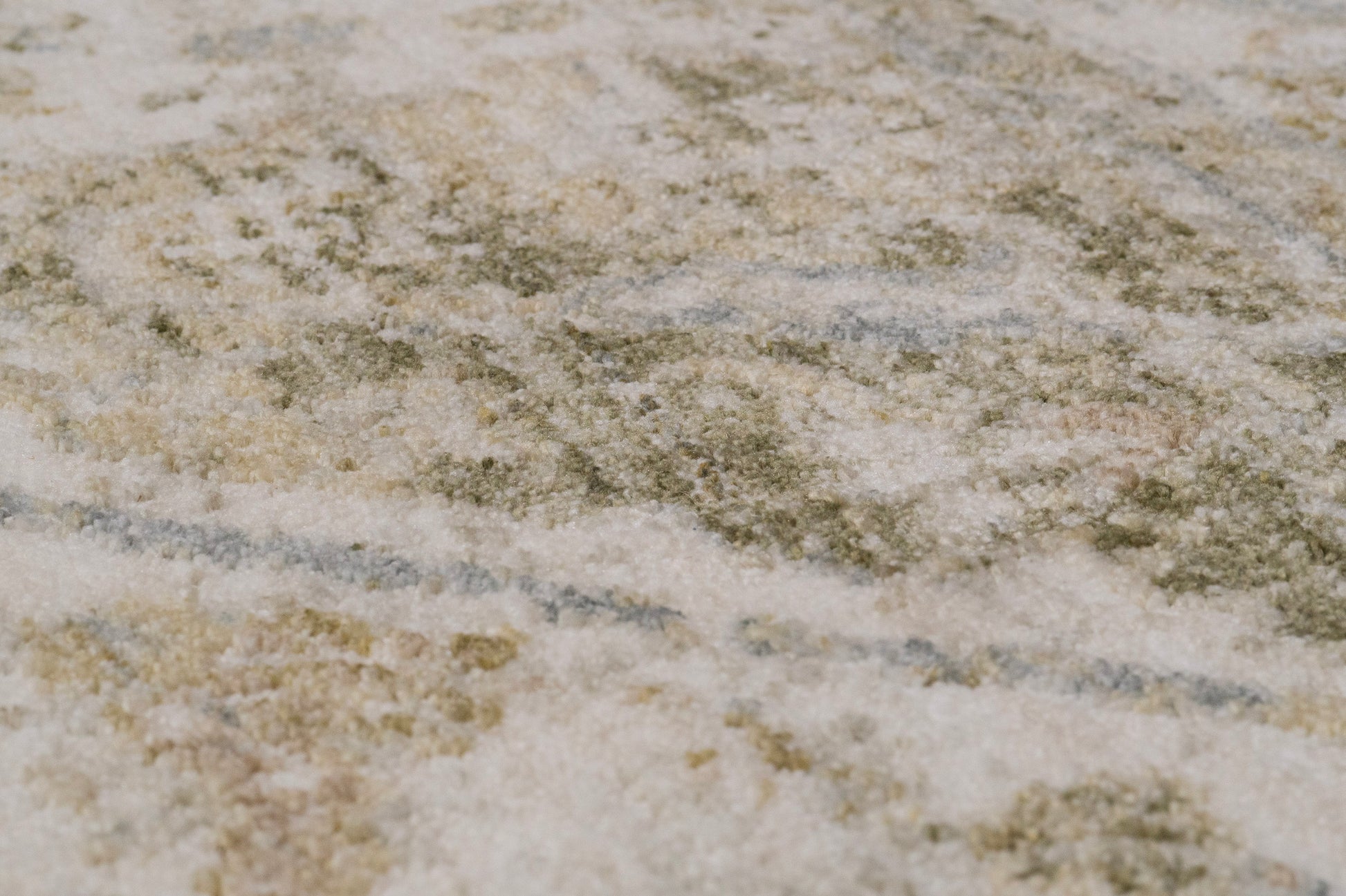 Milano Transitional Grey/Beige Medallion Medium Pile Rug