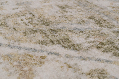 Milano Transitional Grey/Beige Medallion Medium Pile Rug