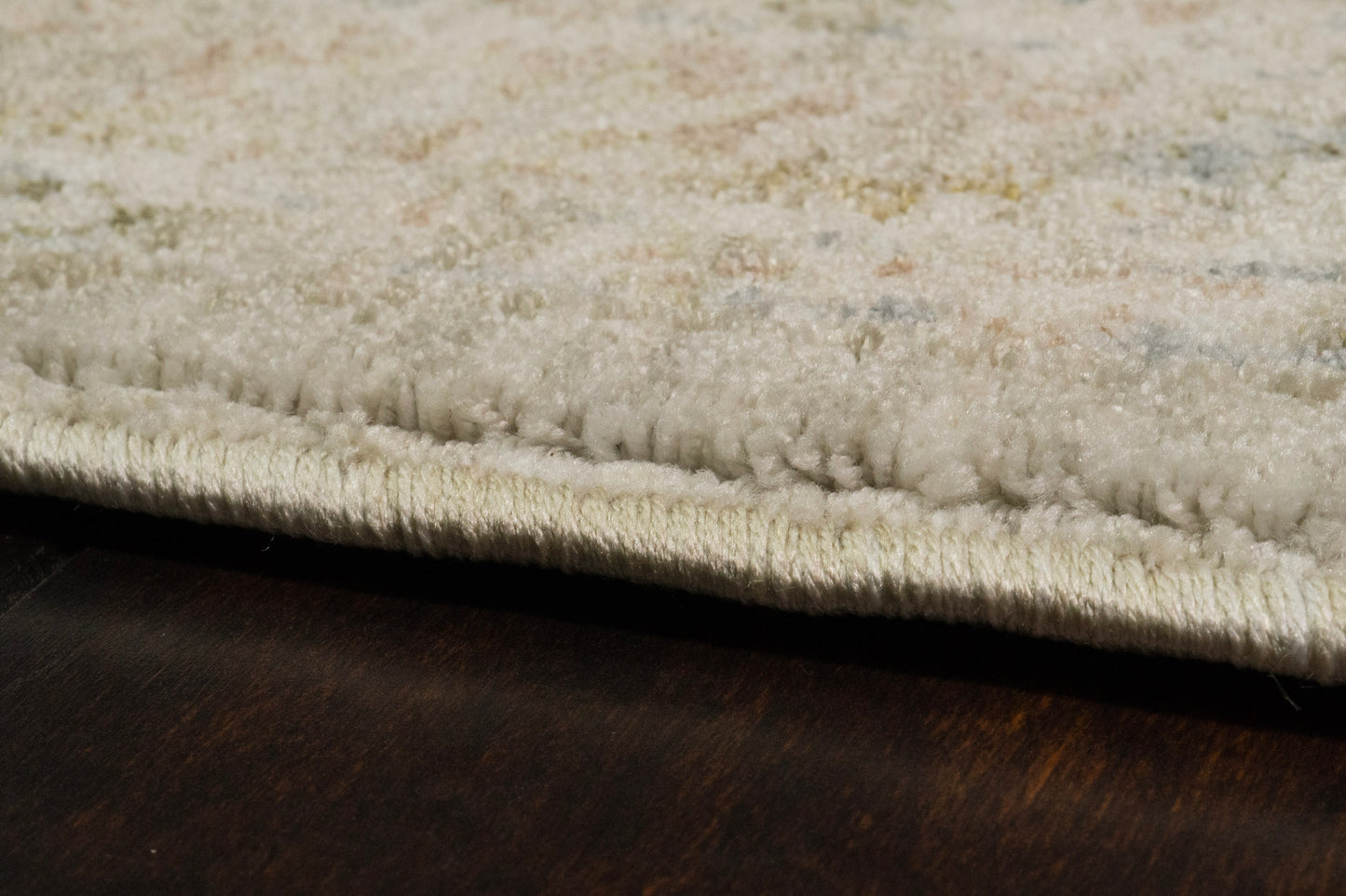 Milano Transitional Grey/Light Grey/Beige Floral Medium Pile Rug