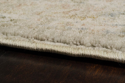 Milano Transitional Grey/Light Grey/Beige Floral Medium Pile Rug