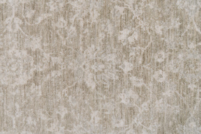 Milano Transitional Light Grey/Beige/Ivory Floral Medium Pile Rug