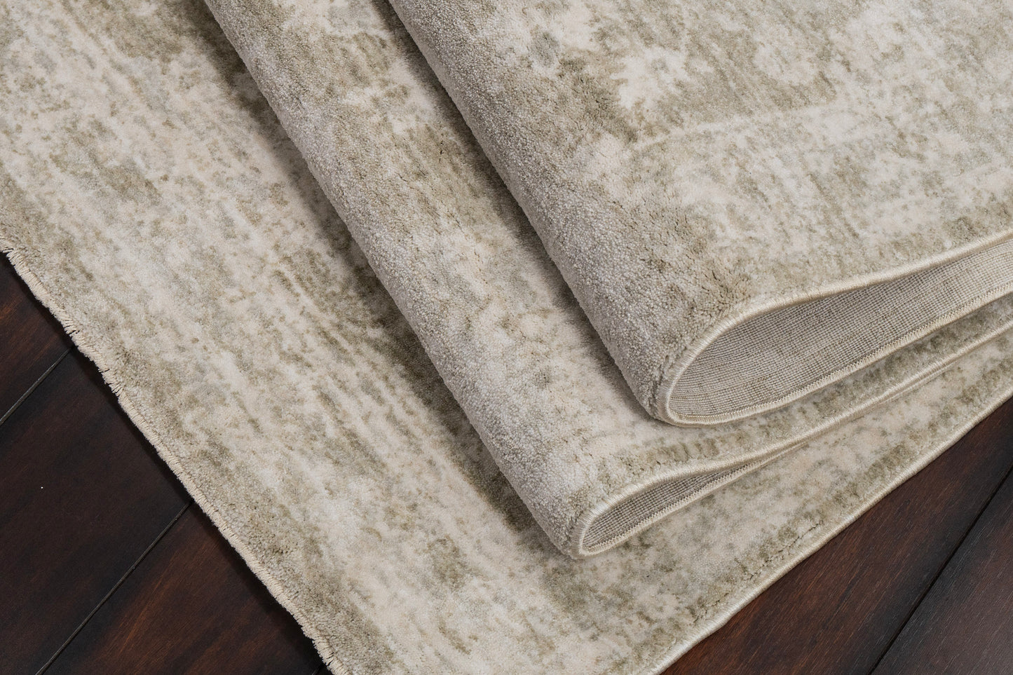 Milano Transitional Light Grey/Beige/Ivory Floral Medium Pile Rug