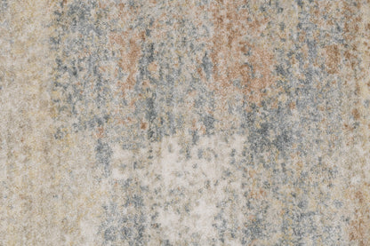 Milano Modern Light Grey/Grey/Beige Abstract Medium Pile Rug