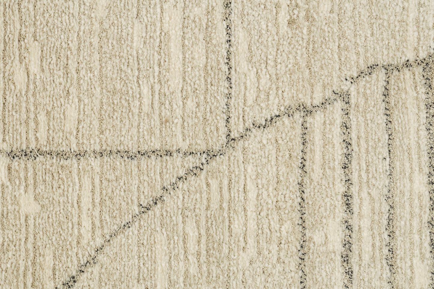 Monroe Modern Beige/Grey Geometric Medium Pile Rug