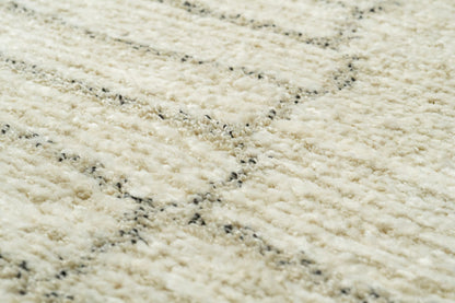 Monroe Modern Beige/Grey Geometric Medium Pile Rug