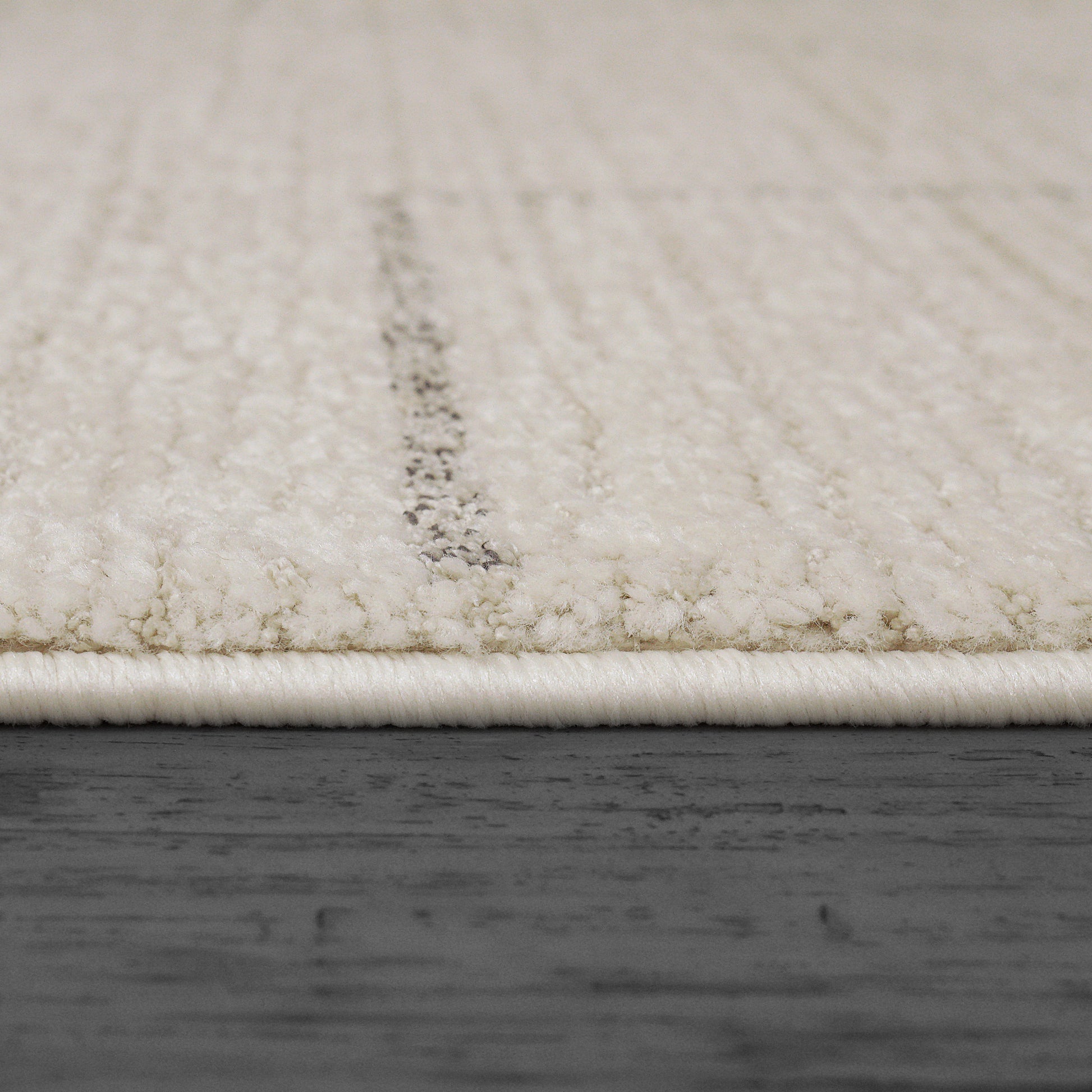 Monroe Modern Beige/Grey Geometric Medium Pile Rug