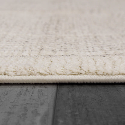 Monroe Modern Beige/Grey Geometric Medium Pile Rug