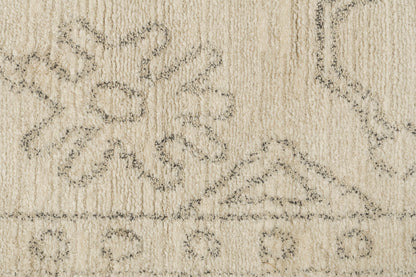Monroe Modern Beige/Grey Oriental Medium Pile Rug