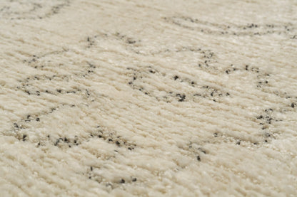 Monroe Modern Beige/Grey Oriental Medium Pile Rug