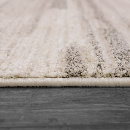 Monroe Modern Beige/Grey/Multi Abstract Medium Pile Rug