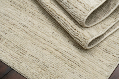 Monroe Modern Beige/Grey Abstract Medium Pile Rug