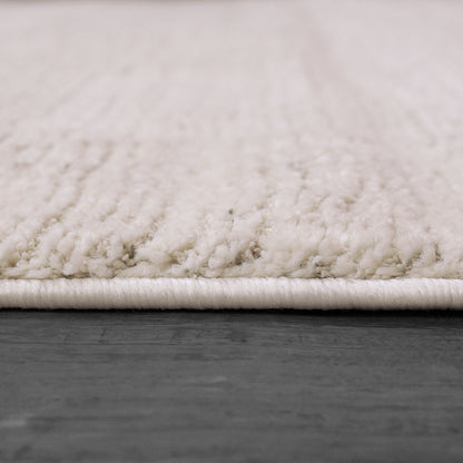 Monroe Modern Beige/Grey Abstract Medium Pile Rug