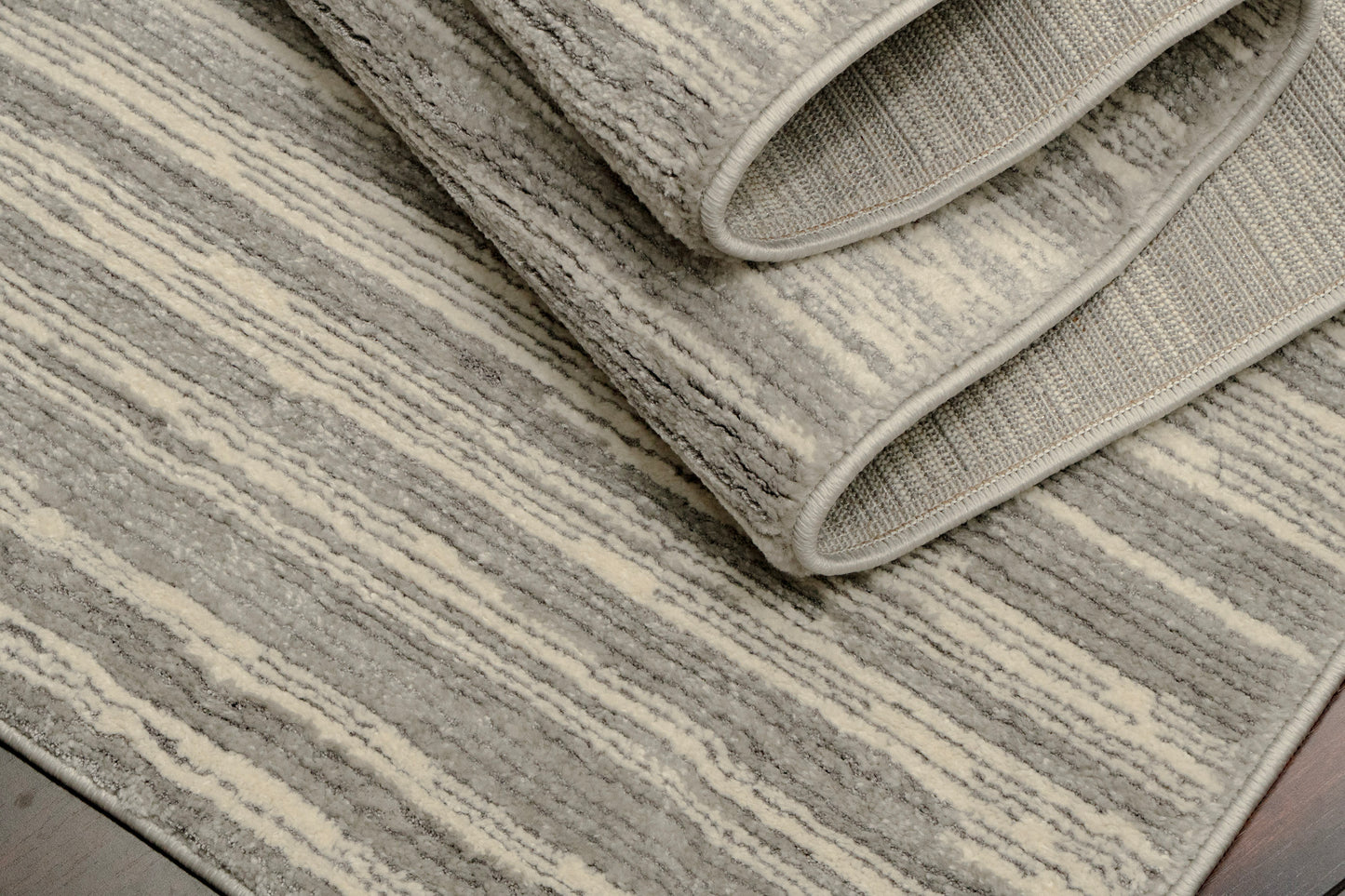 Monroe Modern Grey/Beige Abstract Medium Pile Rug