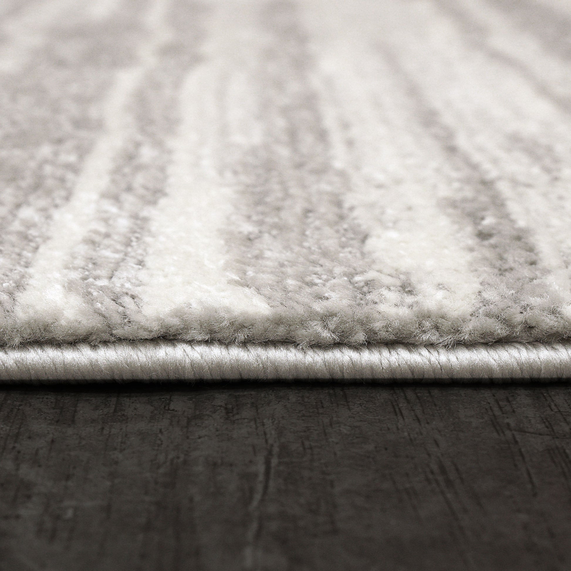 Monroe Modern Grey/Beige Abstract Medium Pile Rug