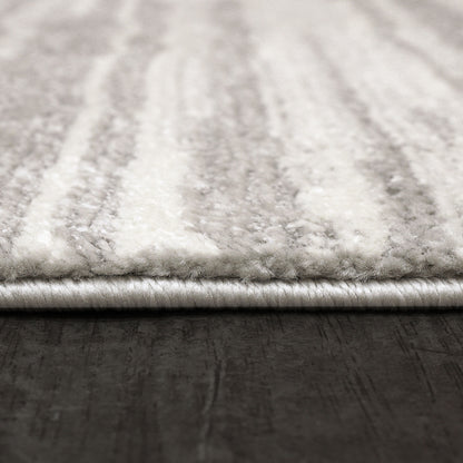 Monroe Modern Grey/Beige Abstract Medium Pile Rug